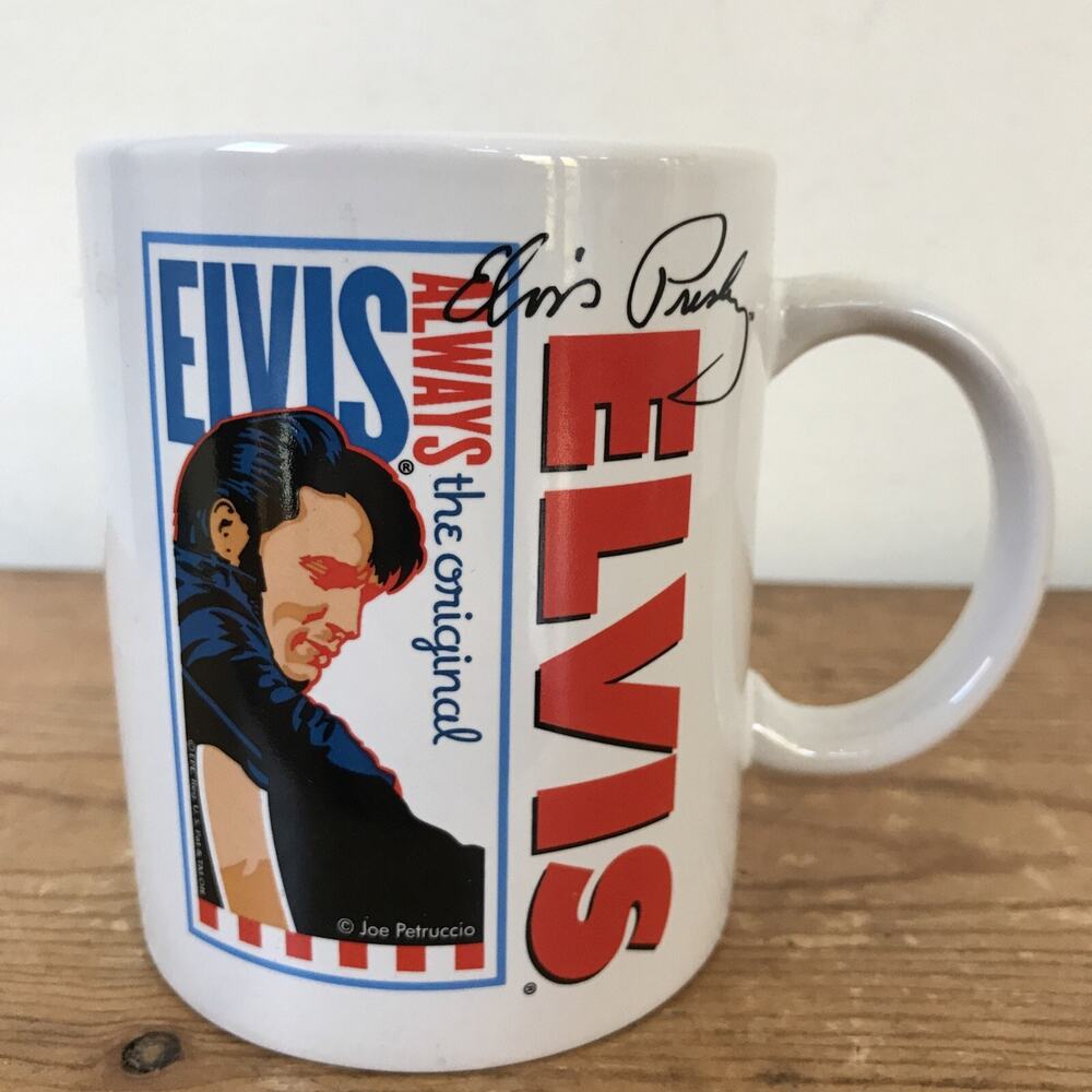 Signature Product Elvis Presley The King Always the Original Novelty Coffee Mug